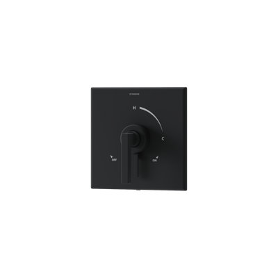 Garniture de valve de douche avec levier de contrôle de volume Duro