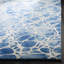 Lumsden Hand-Tufted Wool Blue Area Rug-1718584455