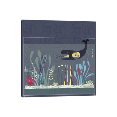 The Fishtank by Nic Squirrell - Wrapped Canvas Gallery-Wrapped Canvas Giclée