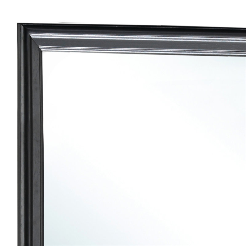 Miroir mural noir Elegant Traditional