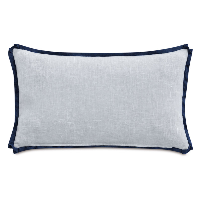 Beatrice Linen Lumbar Pillow Cover & Insert