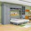 Lit escamotable avec rangement intégré et aménagement personnalisable-1416182734-1416182731