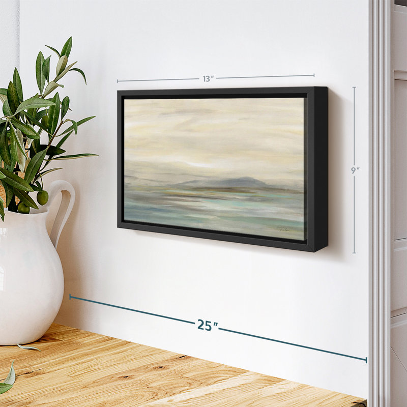 Abstrait "Morning Whisper", reproduction sur toile, H 9 po x l 13 po