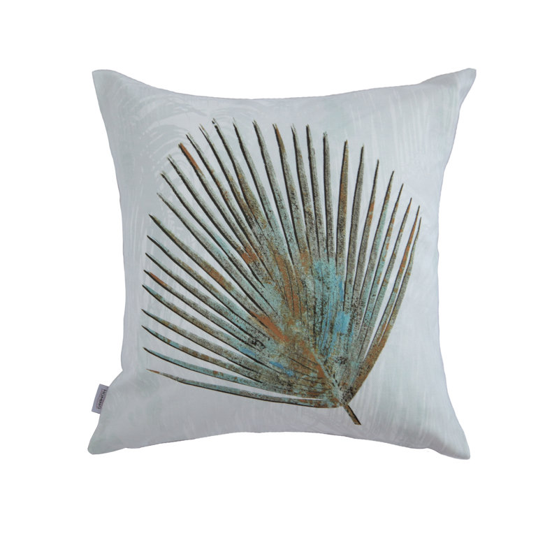 Garvin Floral Square Cushion Cover, Blue