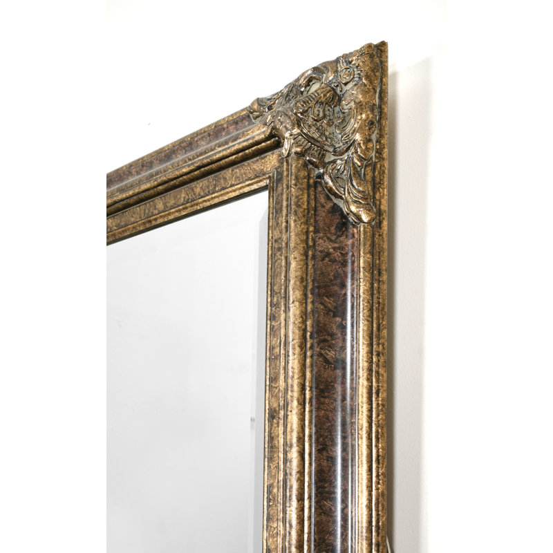 Miroir d'appoint David-Paul, Marbre ronce / or