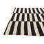 Tapis noir et blanc Ohlson