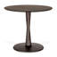 Torsion Round Solid Oak Dining Table-35994792-118156466