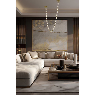 Lustre moderne 22 lumières DEL
