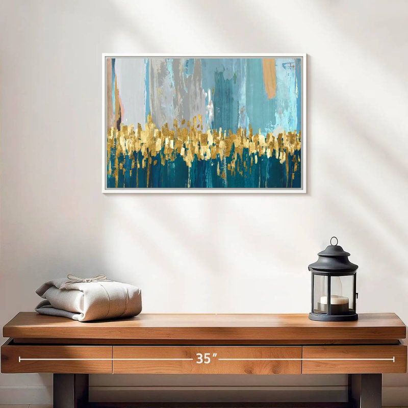 Starlight, Cadre flottant blanc, 19 po x 13 po
