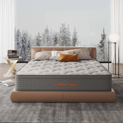 Matelas hybride à plateau-coussin 14 po