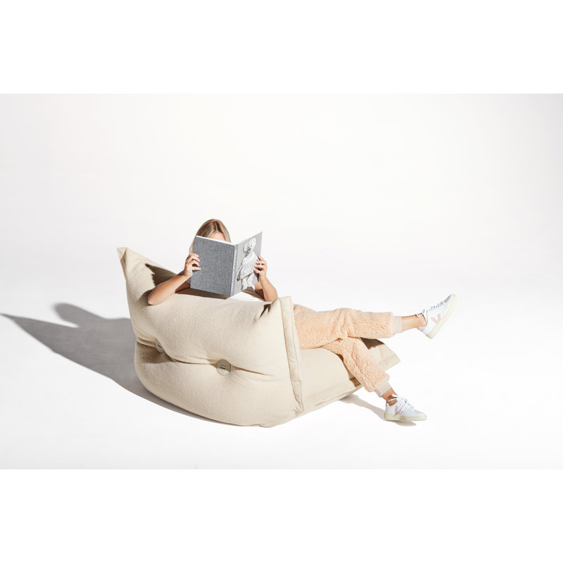 Bonbaron Sherpa Chair, Ecru Polyester