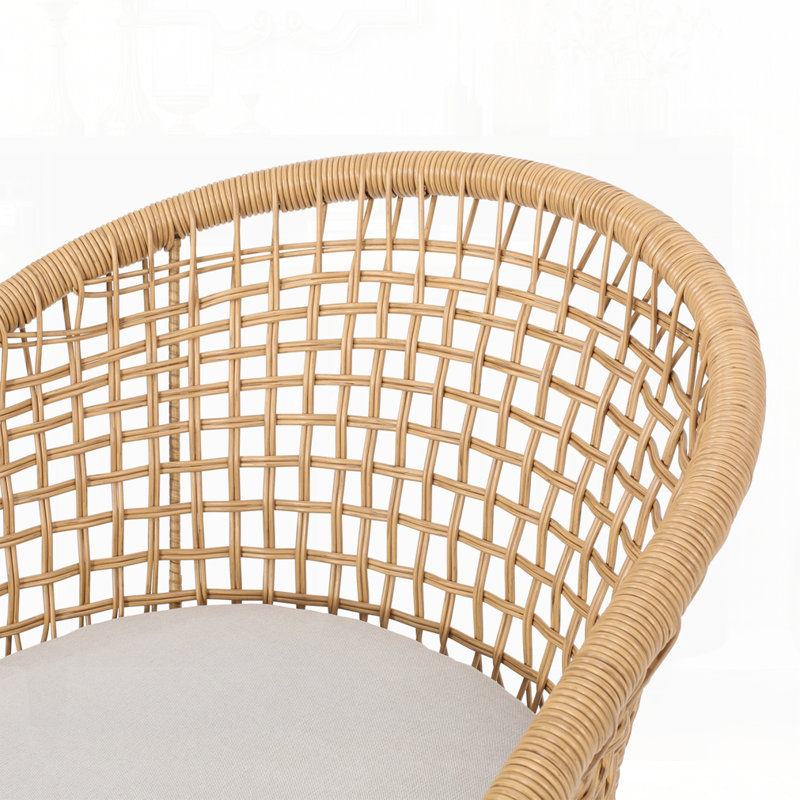 Chaise d'extérieur avec coussin