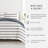 Duvet Cover Set Patterned Microfiber Ultra Soft Bedding in Desert Stripe-105814147-105814143