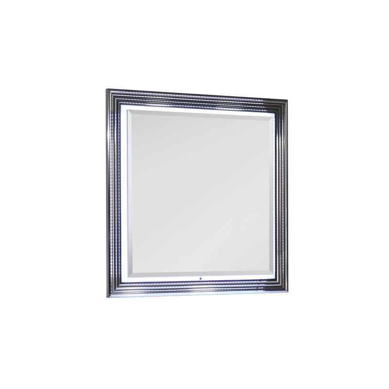 MIROIR LUN BLANC AVEC DEL
