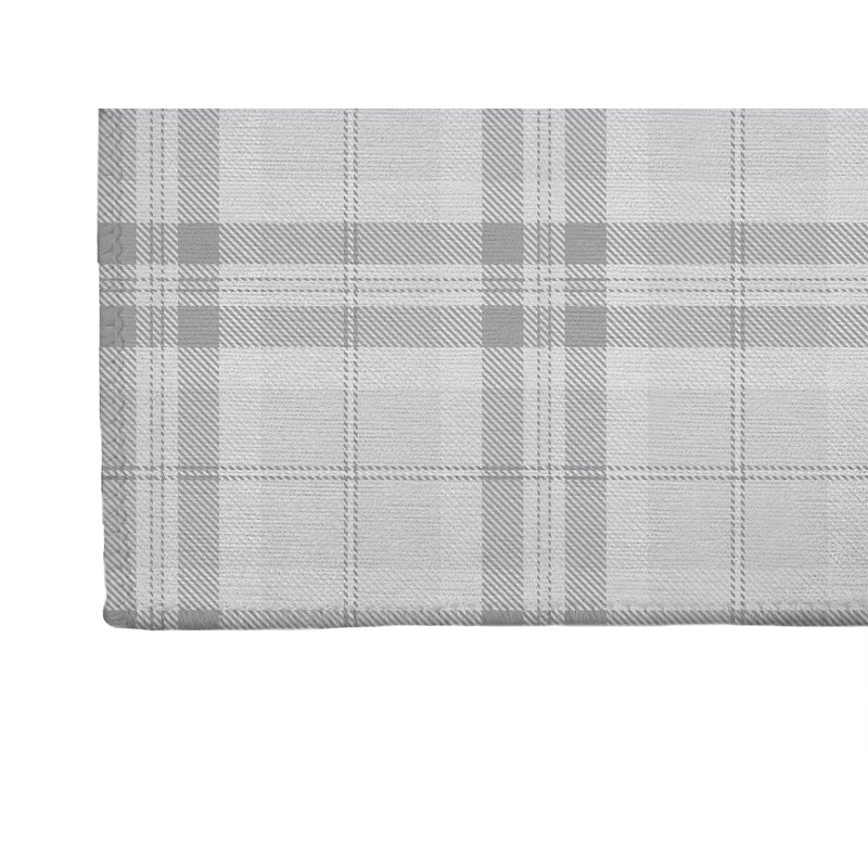 Vinny Tartan Non-Slip Outdoor Rug, Rectangle 3' x 5'