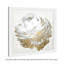 Or et lumière blanche florale - Peinture encadrée sur papier-68785297-68785300