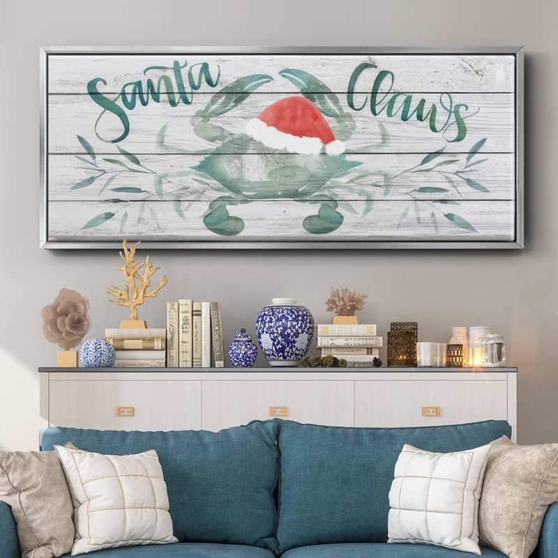 Tis the Seasun Collection D- Framed Canvas