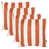 Terracotta/White Striped