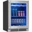 Zephyr Presrv Pro 24 in. 7-Bottle and 105-Can Single Zone Beverage Cooler