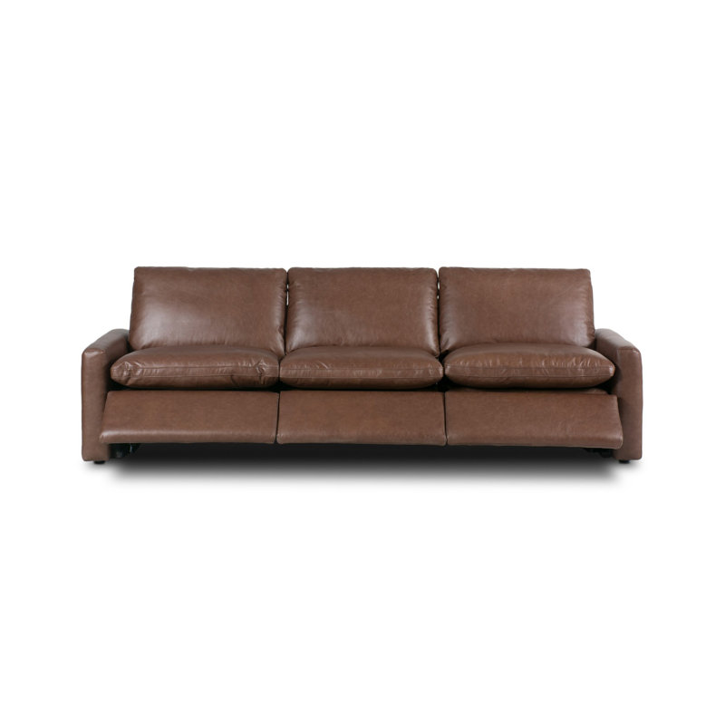 Tillery Power Reclining Sofa, Sonoma Coco Genuine Leather