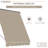 Arm Manual Retractable Window Awning Sun Shade Shelter For Patio Balcony Outdoor, Aluminum