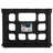 Sterilite Storage Crate, Stackable Plastic Bin Open Basket with Handles-95387941-95387942