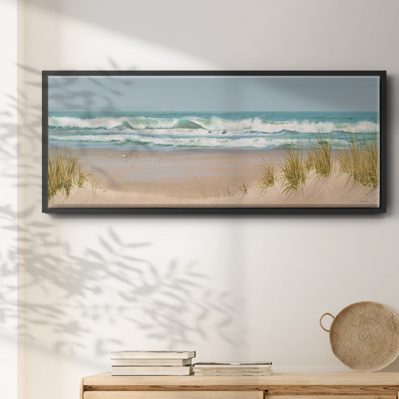 Joyau de surf - toile encadrée, Noir, H 12 po x l 30 po x P 1,5 po
