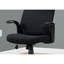 Chaise de bureau pivotante à hauteur réglable, filet noir, ergonomique pour bureau d'ordinateur, filet et métal, travail