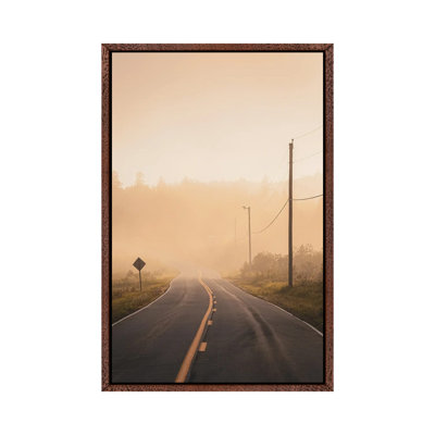Foggy Lubec 1 Piece Wall Art on Canvas