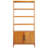74"H X 35"W Mainebury Bookcase and Storage Shelf 