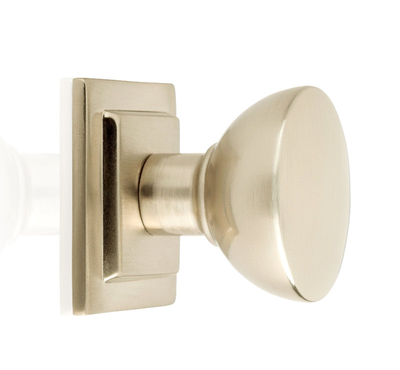 Poignée ronde 1 1/4" de diamètre Sula, Nickel brossé