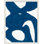 Goodall "Blue Harmony 1" Print by Andrea Stokes