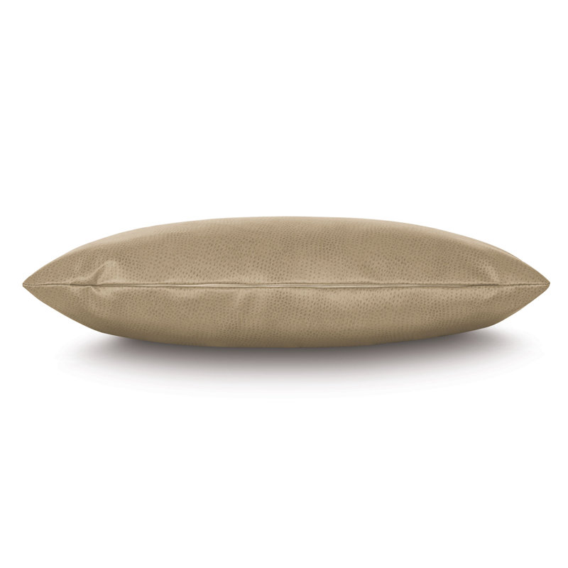 Housse de coussin décoratif et insert Scarpa, Caramel, H 15 po x l 26 po