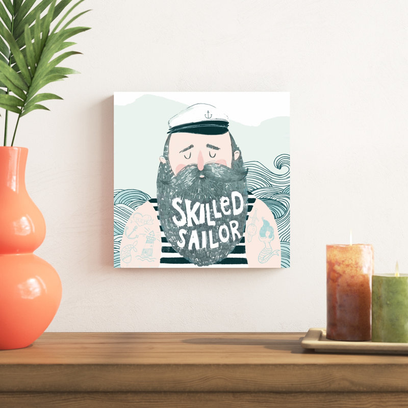 Marin qualifié I, H 12 po x l 12 po