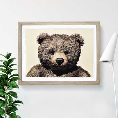 Cool Teddy Bear - Framed Print