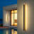 Barde Slender Sideway Outdoor Hardwired Bar Wall Sconce with LED Light Source-1665738830