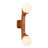 Tarek 22-in Teak Brown Wall/Vanity Light-427324731