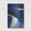 Art mural luxueux en métal «My Baby Blue 2» par Farida Zaman, 16 po x 24 po-1120740942