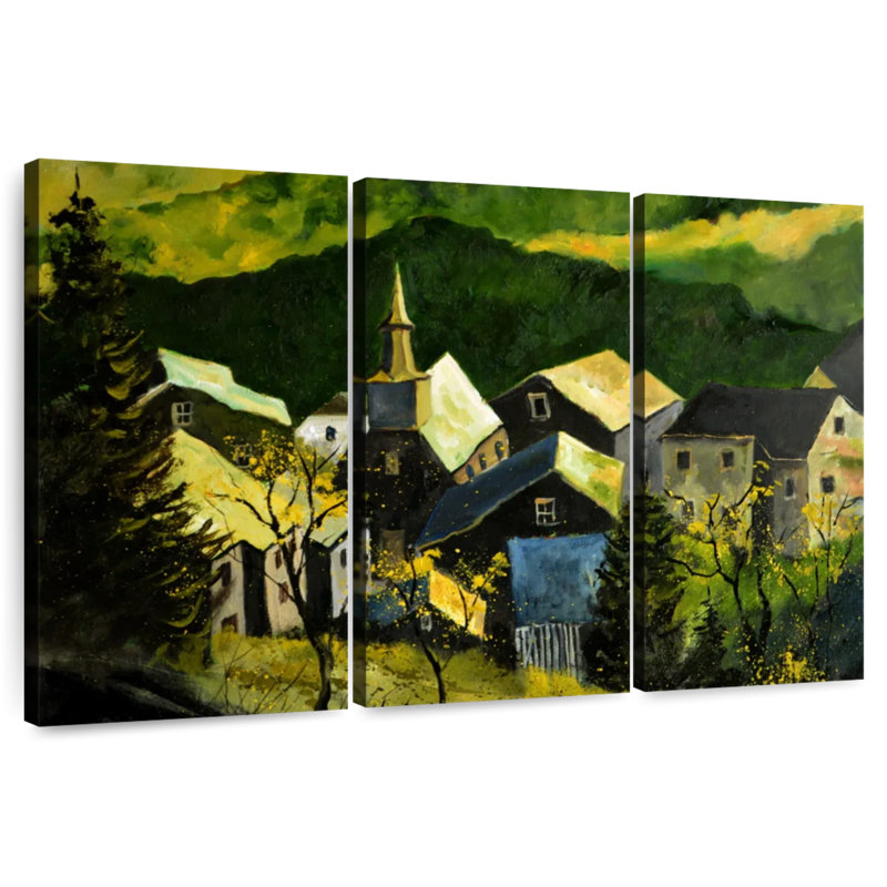 Alvord, vieille ville irlandaise, H 28 po x l 45 po