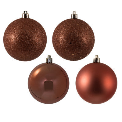 Ornements de boule de Noël incassable 32ct brillant