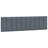 vidaXL Headboard Cushion Hanko Dark Grey 137 cm Velvet-697694261-697694267