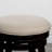 30" Bar Stool, Natural Finish, Fabric Seat-634127932-634127923