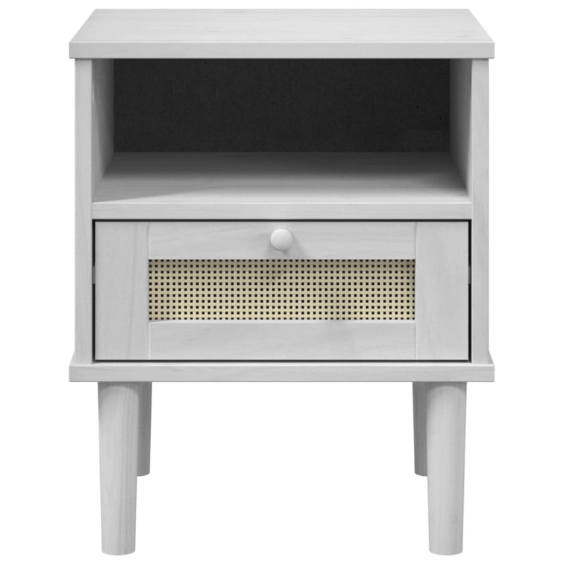 Table de chevet Alroy, Blanc