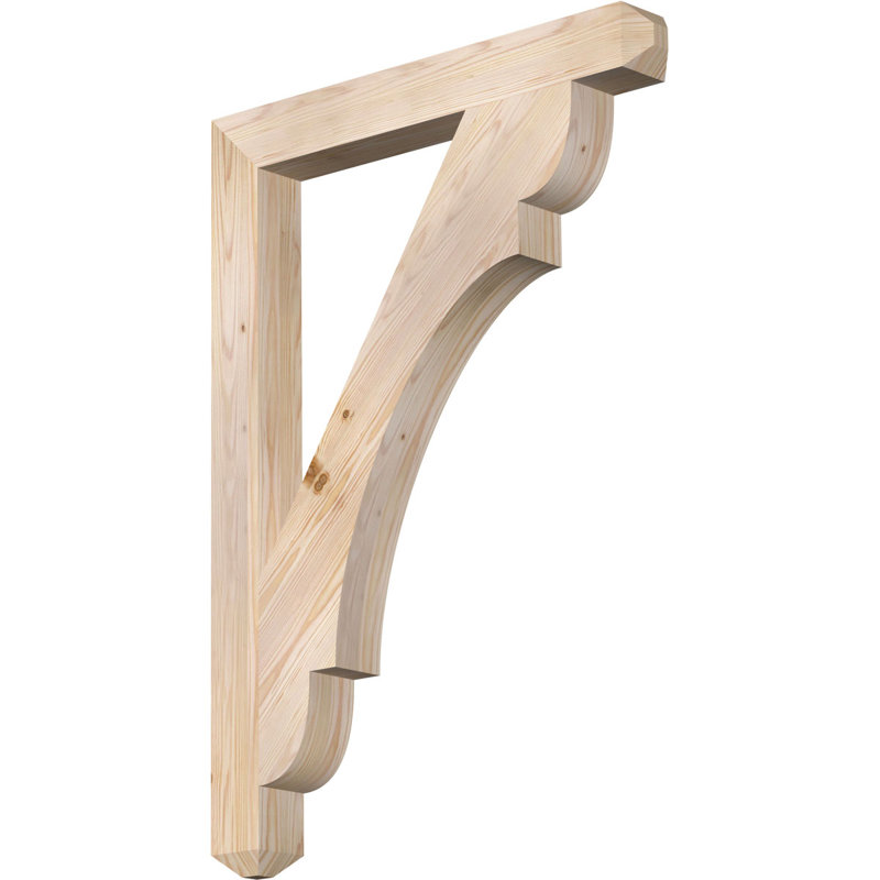 Support pour artisan olympique, Douglas (lisse), 42"H x 3.5"W x 30"D