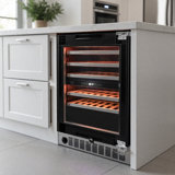 24 Dual Zone Wine Cooler 132 L & 52 Bottles