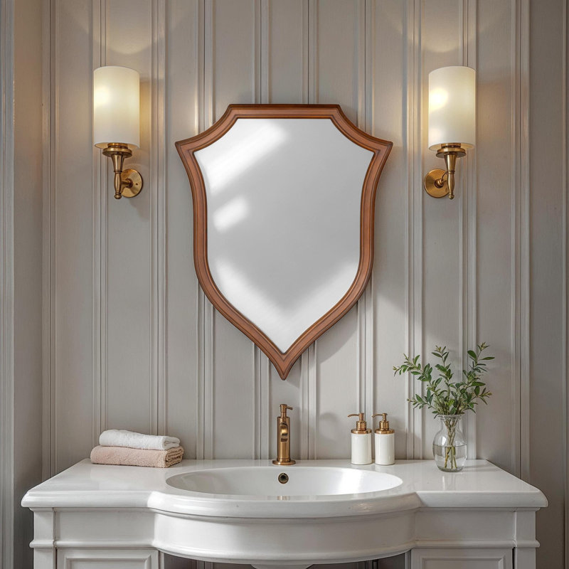 Elizabeth Novelty Solid Wood Mirror