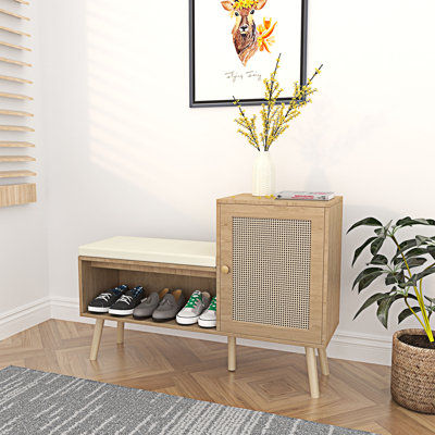 2-in-1 Shoe Storage Bench