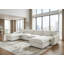 Canapé modulaire surdimensionné en U en forme de U de 172 po de large de 172 po avec repose-pieds mobile et repose-pieds plus large-1001665990