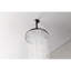 Pomme de douche - haute pluie, luxe moderne, laiton, montage en 1 minute, pluie de bronze visible de luxe, installation, style
