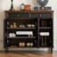 Banc de rangement Black & Coffee-509078821